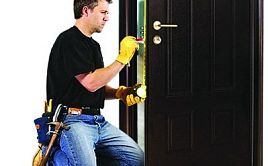 Врезка + сборка + фирменный монтаж 1-ств межкомнатной двери (3 категория)