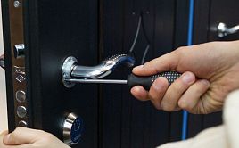 Замена ручки входной двери